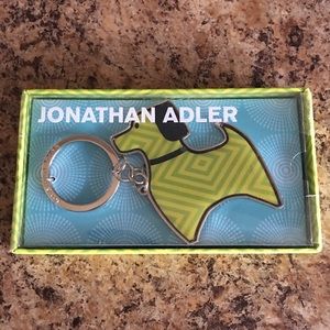 Jonathan Adler Dog keychain